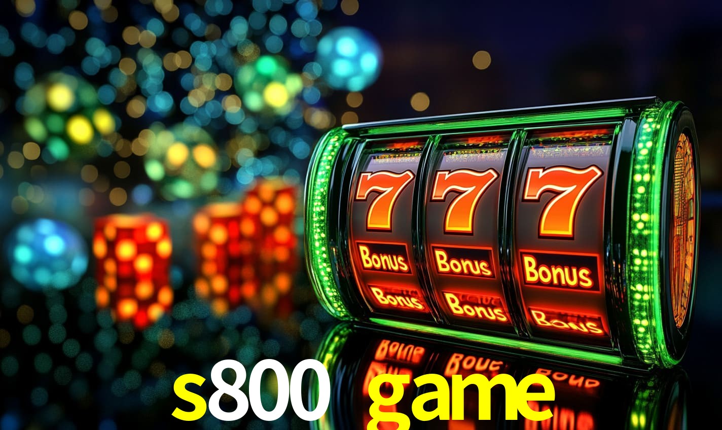 Tecnologia da Plataforma s800 game