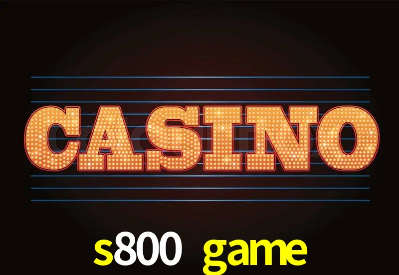 Recursos de Bônus s800 game