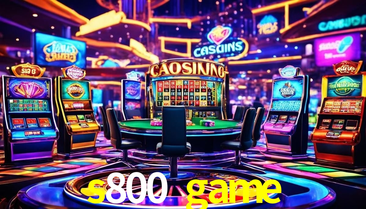 Avaliações dos Jogadores s800 game